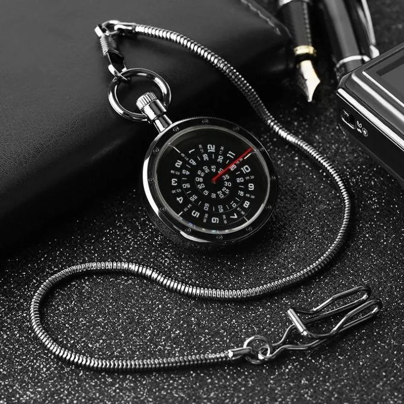 Ansicht 2 — Steampunk-Taschenuhr – modern