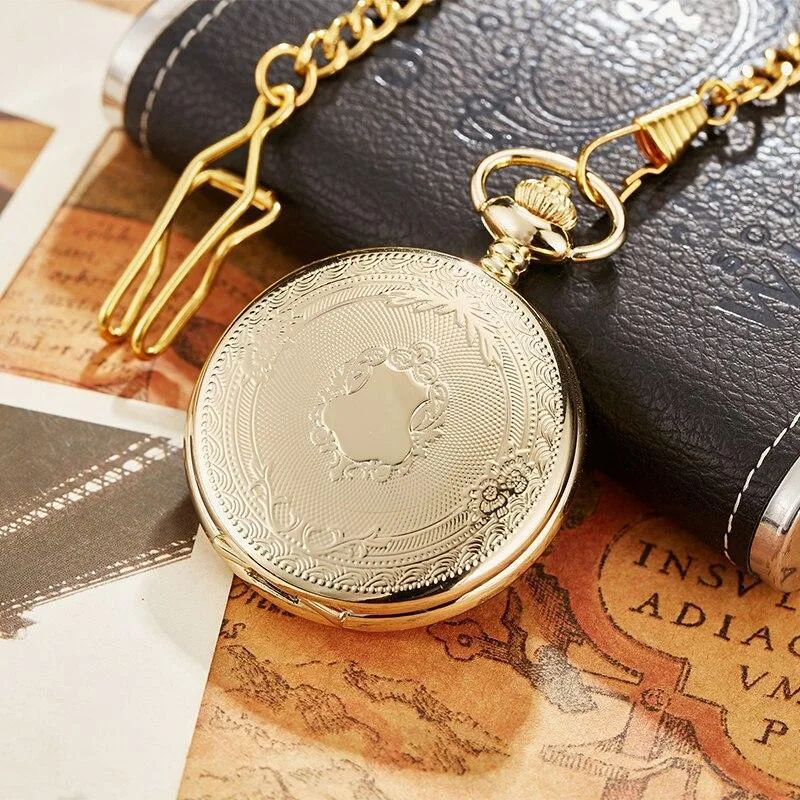 Ansicht 2 — Taschenuhr – goldfarben antik-look