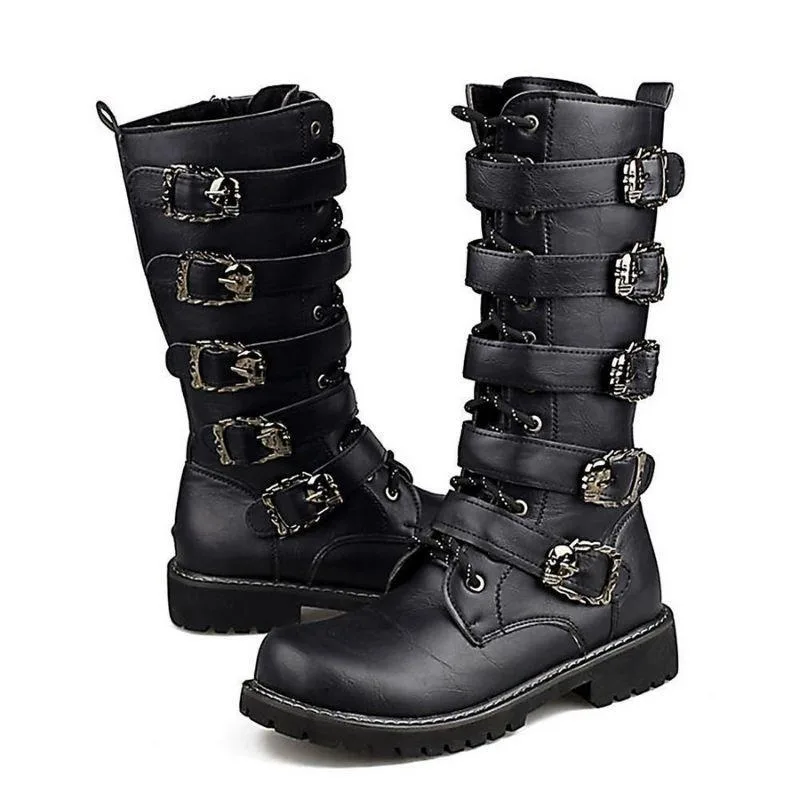 Ansicht 8 — Steampunk-Stiefel für Herren – aus PU