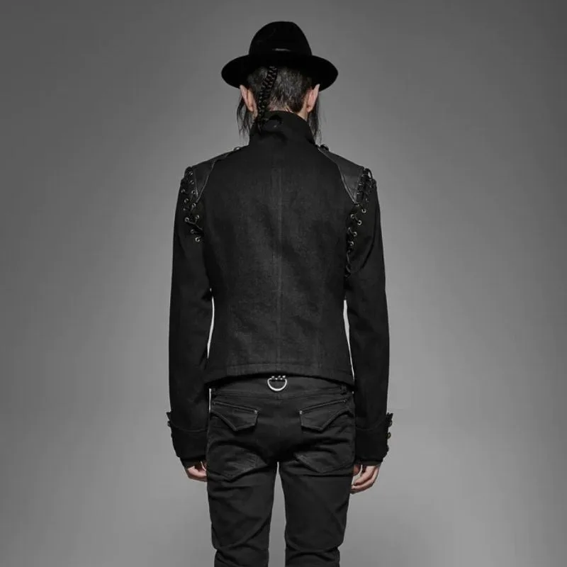 Ansicht 4 — Jacke für Herren – Gothic Militärstil Offiziersstil