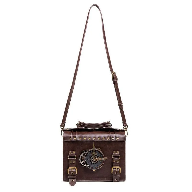 Ansicht 11 — Steampunk-Tasche – EDISON mit Geldbörse