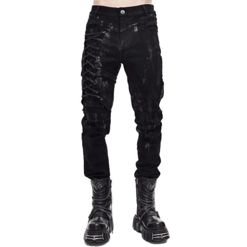 Steampunk-Jeans für Herren – Gothic