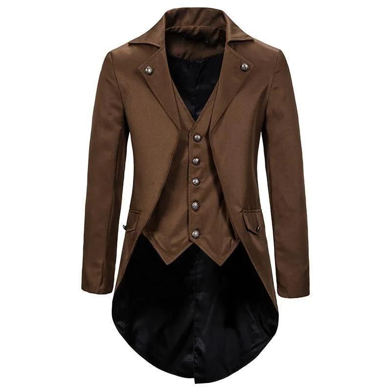 Ansicht 4 — Steampunk-Jacke für Herren – Gehrock