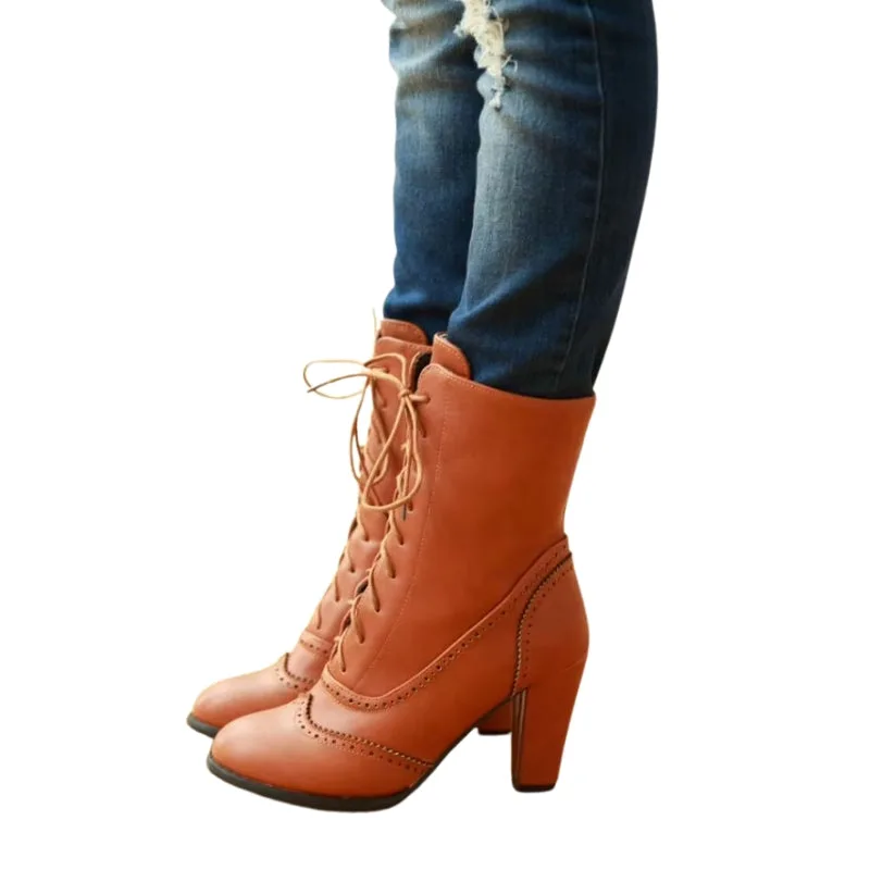 Ansicht 5 — Steampunk-Stiefeletten – braun