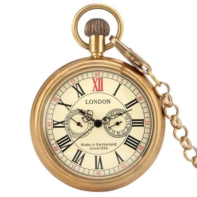 Taschenuhr – antik-look – Modell 2