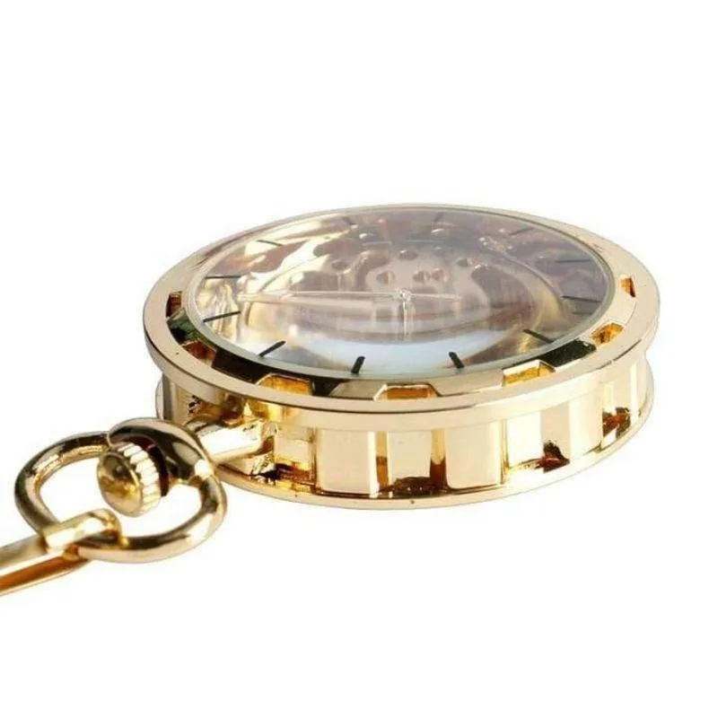 Ansicht 3 — Steampunk-Taschenuhr – mechanisch – Modell 2