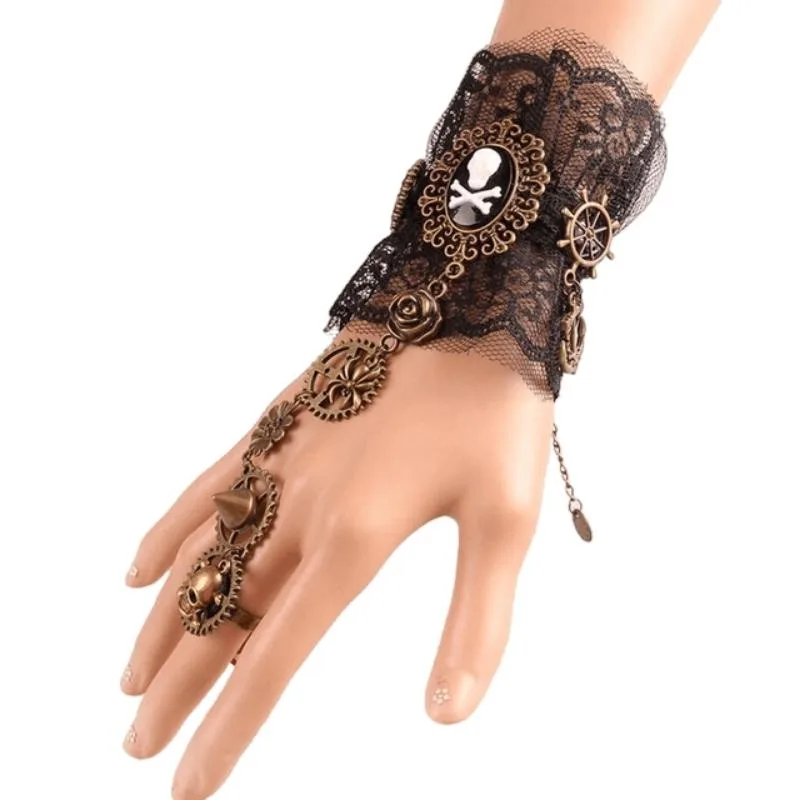 Ansicht 2 — Steampunk-Armband – Spitze