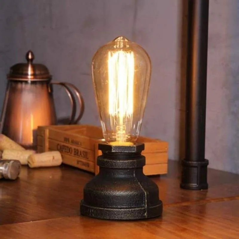 Ansicht 2 — Steampunk-Lampe – Schreibtisch