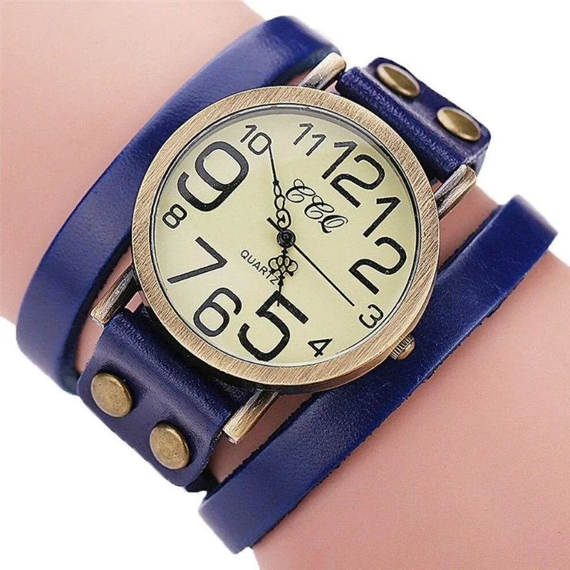 Steampunk-Armbanduhr – 3 Lagen Steampunk-Armbanduhr – 3 Lagen