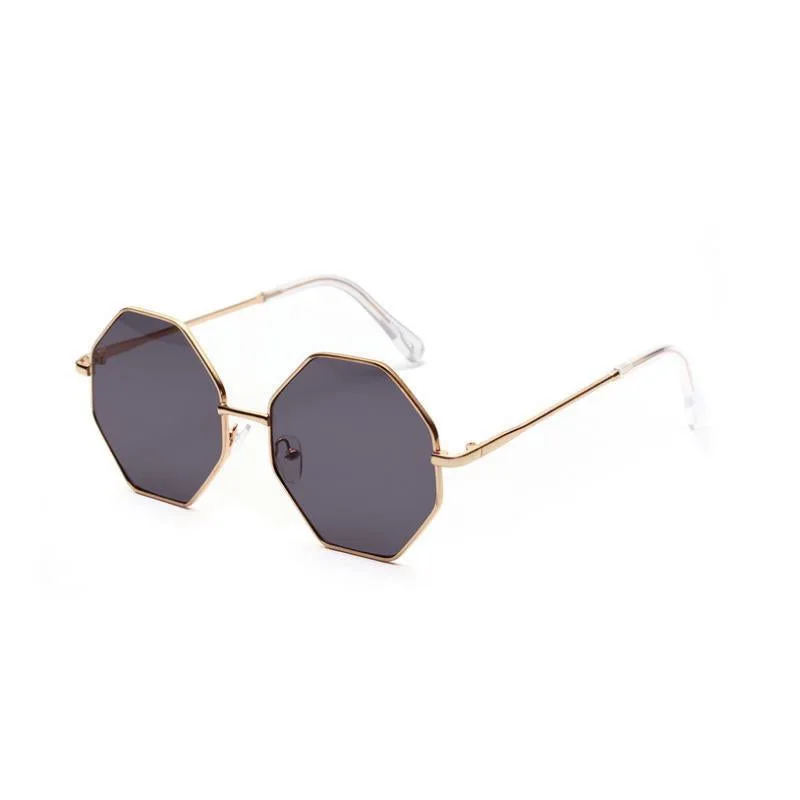 Steampunk-Sonnenbrille – Achteckig