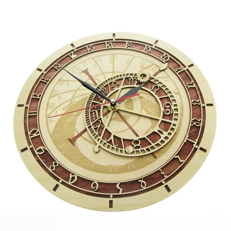 Ansicht 6 — Steampunk-Uhr – Astronomisch