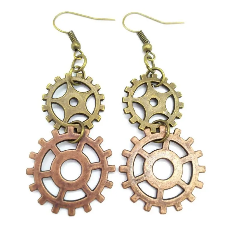Ansicht 21 — Steampunk-Ohrringe – Hängend