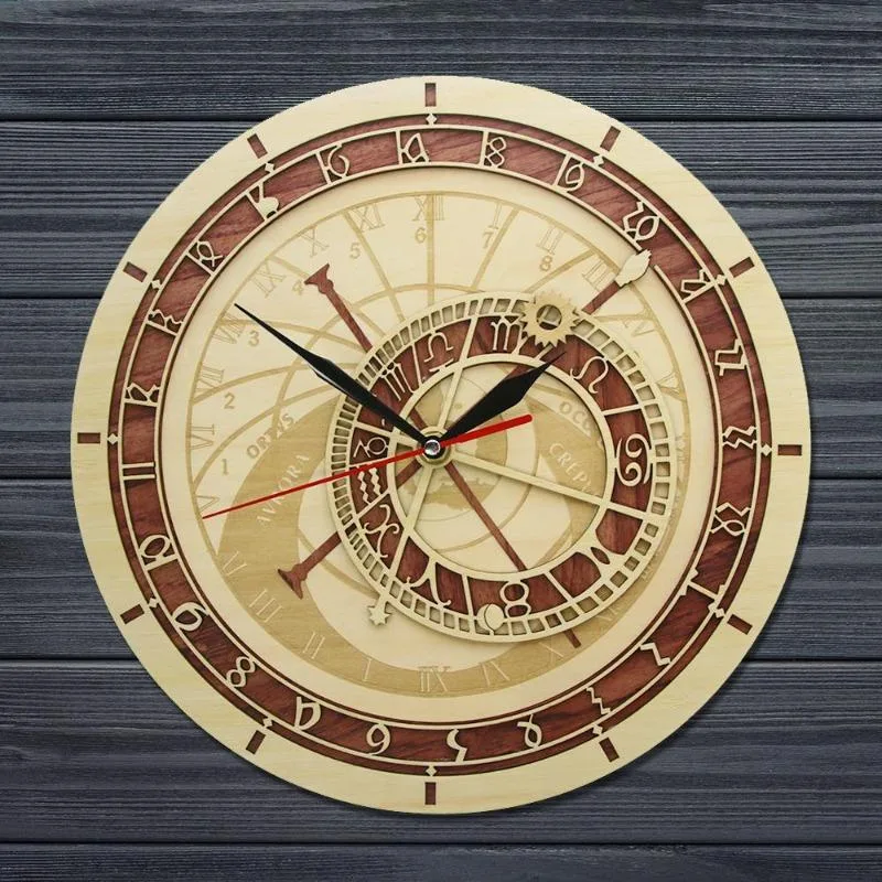 Ansicht 3 — Steampunk-Uhr – Astronomisch