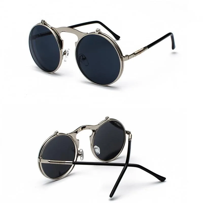 Ansicht 9 — Steampunk-Brille – Doppelte Gläser