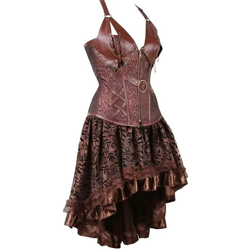 Ansicht 2 — Steampunk-Kleid – viktorianisch