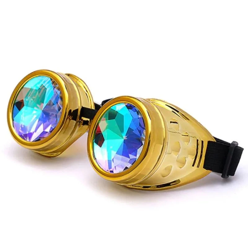 Ansicht 2 — Steampunk-Brille – Kaleidoskop