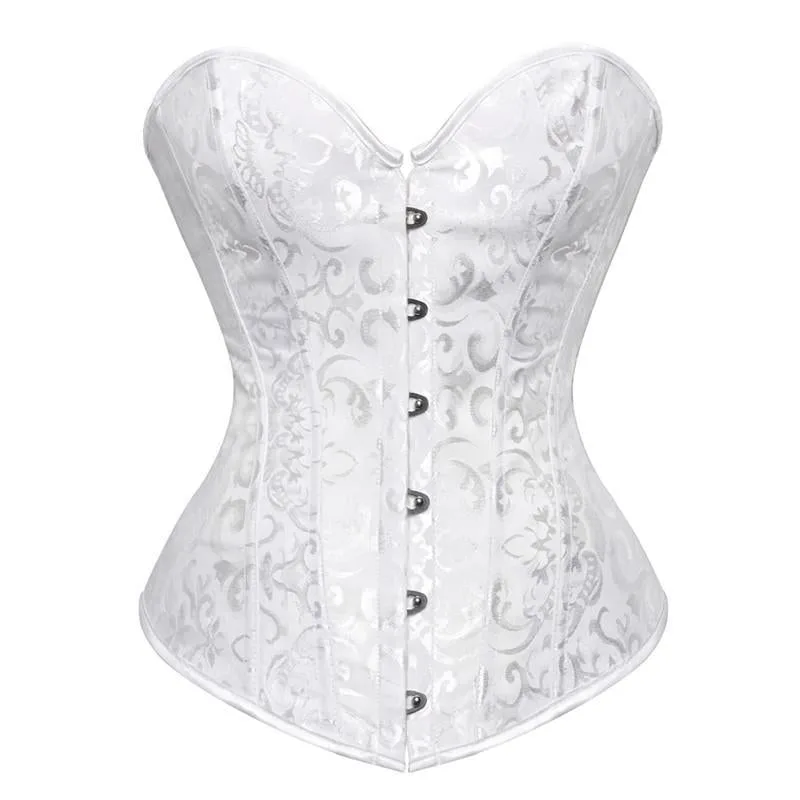 Ansicht 11 — Steampunk-Korsett – Brokat