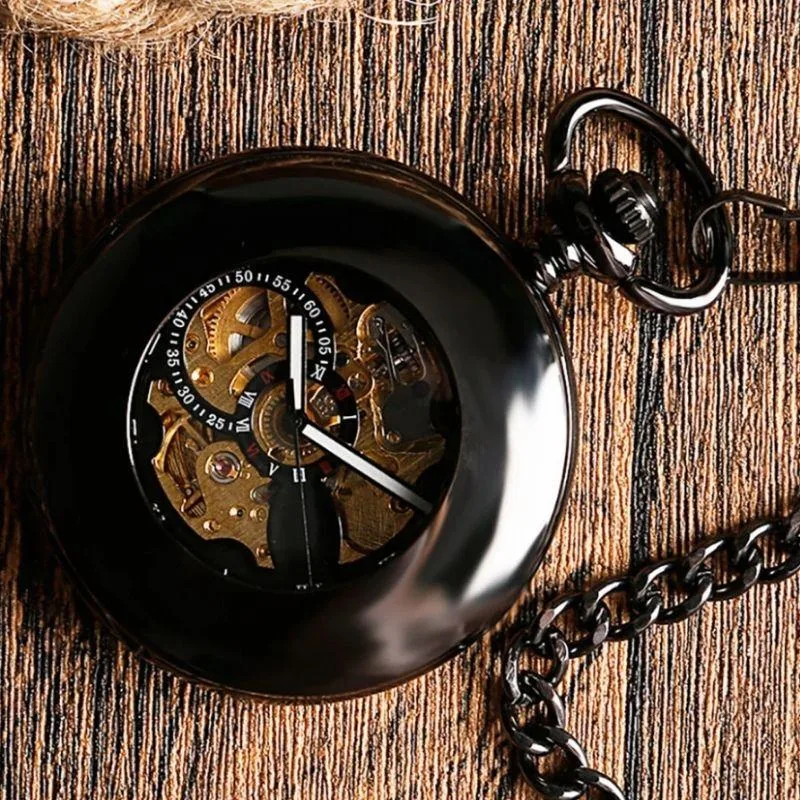 Ansicht 3 — Taschenuhr – Automatikaufzug
