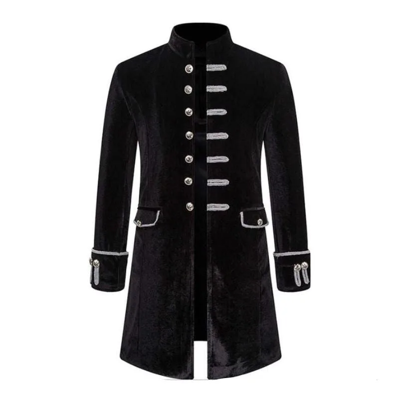 Steampunk-Jacke – Gothic lang
