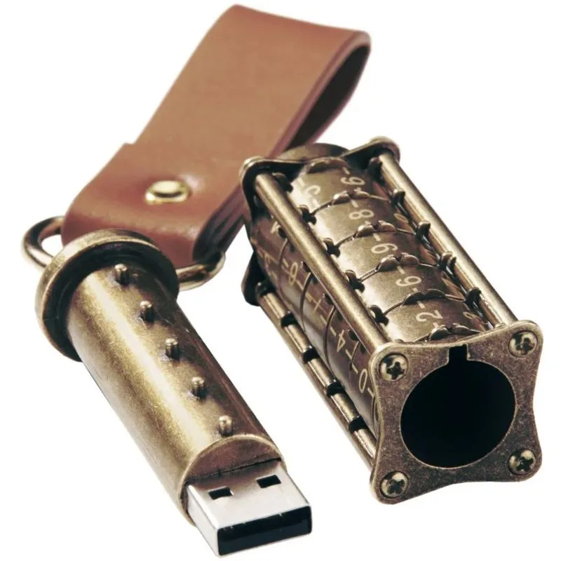 Ansicht 4 — Steampunk-USB-Stick