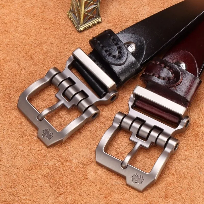 Ansicht 6 — Steampunk-Gürtel für Herren – Leder