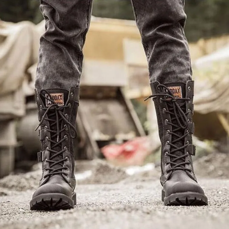 Ansicht 8 — Steampunk-Stiefel – Motorradstil