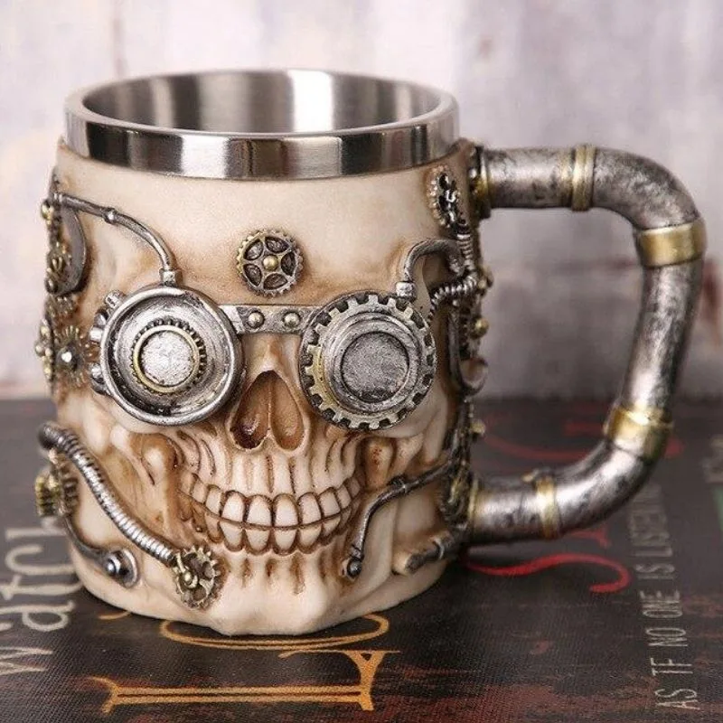 Ansicht 3 — Steampunk-Becher