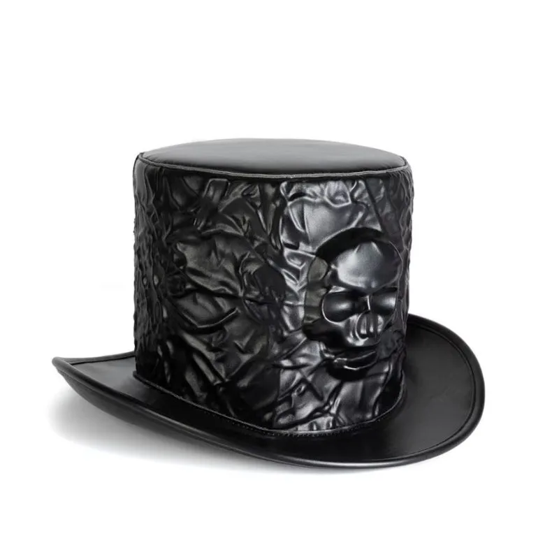 Ansicht 8 — Steampunk-Hut – Totenkopf – Modell 2