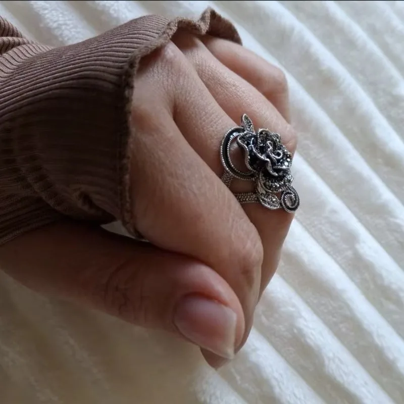Ansicht 5 — Steampunk-Ring – viktorianisch