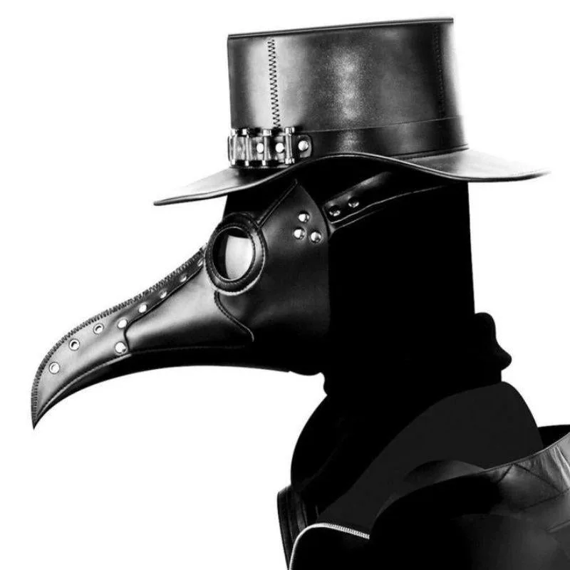 Ansicht 3 — Steampunk-Maske – Pestdoktor-Stil