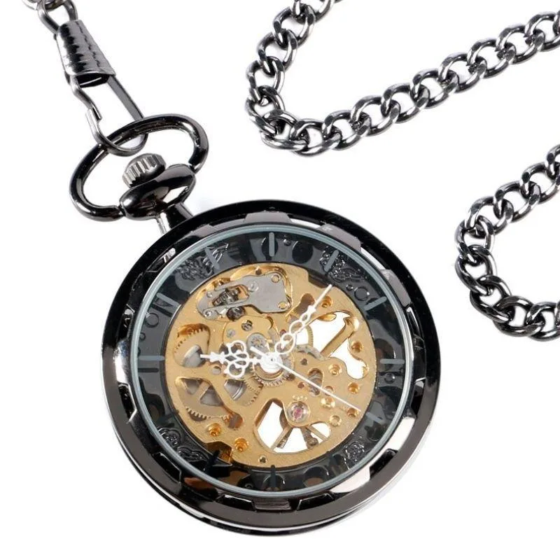 Ansicht 4 — Taschenuhr – mechanisch Skelett