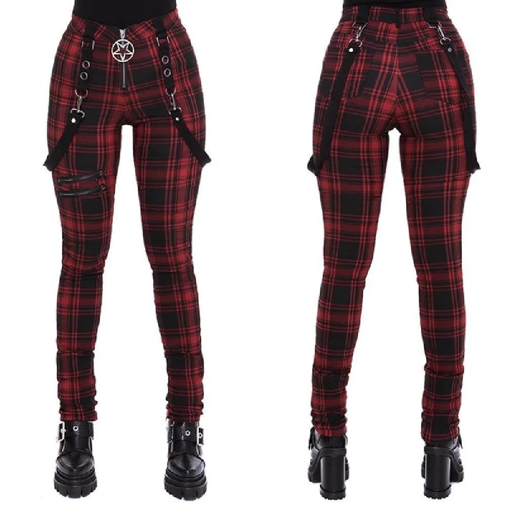 Steampunk-Hose – Karomuster