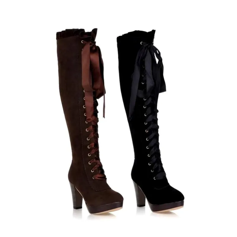 Ansicht 3 — Steampunk-Stiefel – Absatz