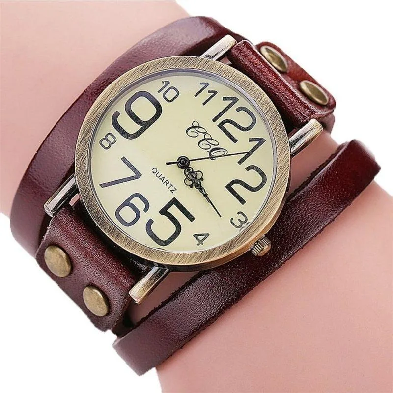 Steampunk-Armbanduhr – 3 Lagen
