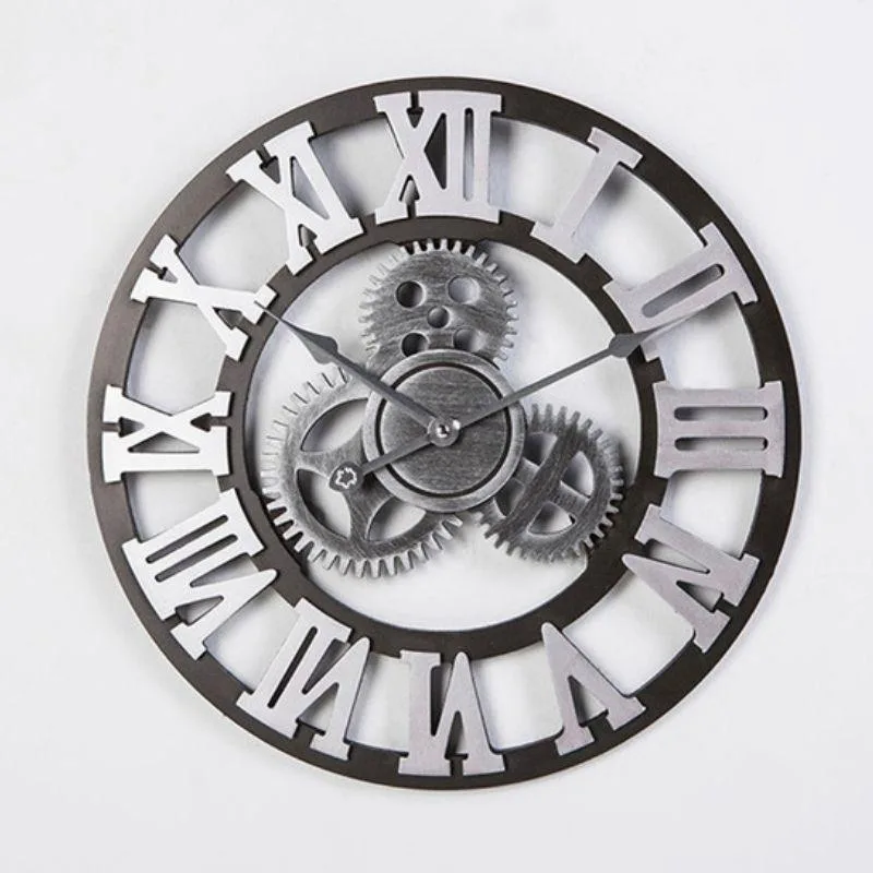 Ansicht 2 — Steampunk-Uhr – Zahnrad – Modell 2