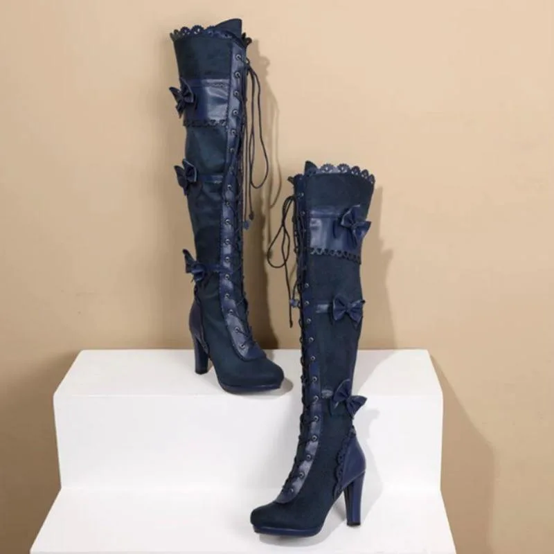 Ansicht 2 — Steampunk-Stiefel – Spitze