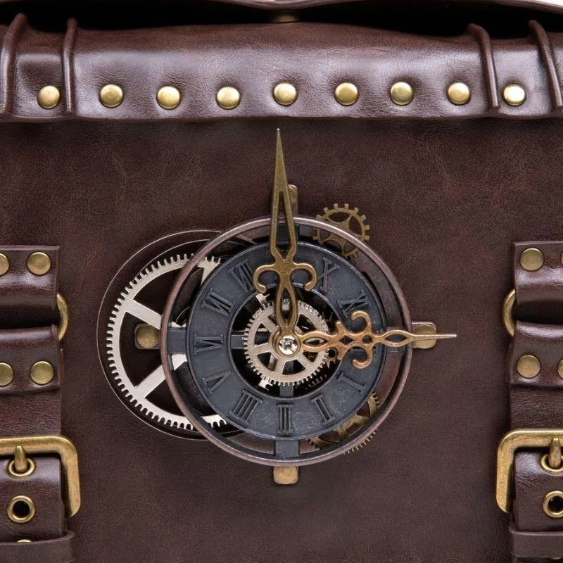 Ansicht 8 — Steampunk-Tasche – EDISON mit Geldbörse