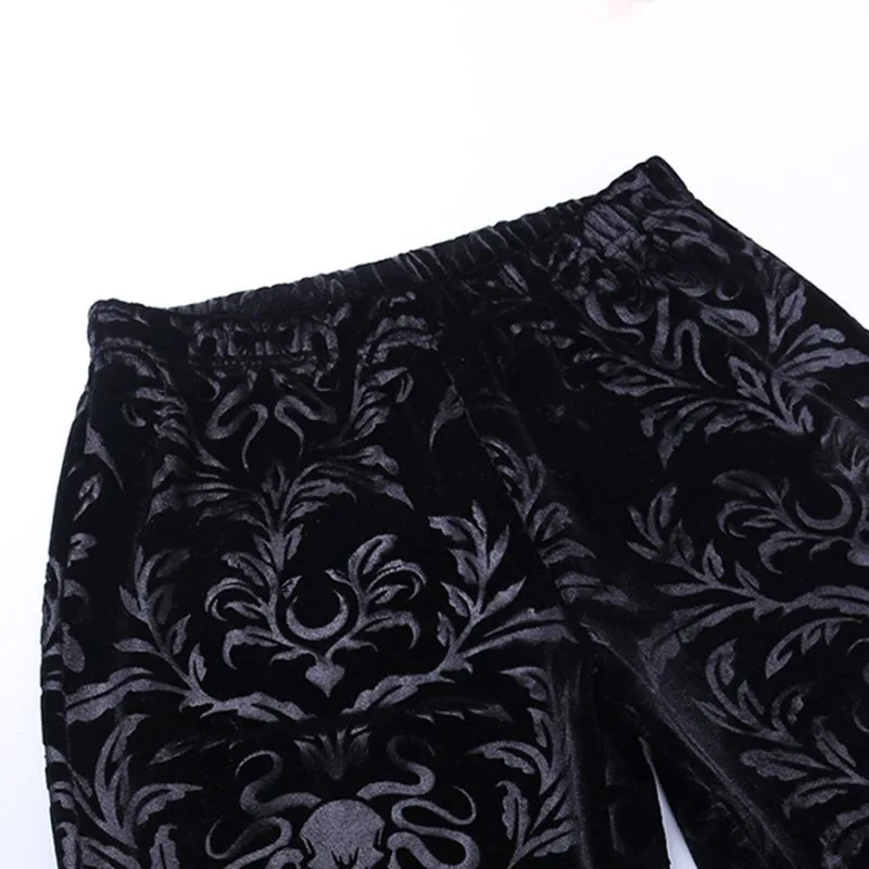 Ansicht 6 — Hose für Damen – schwarz Gothic
