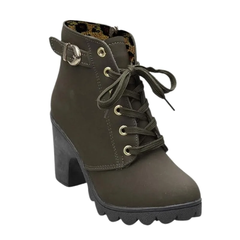 Stiefeletten – mit Blockabsatz