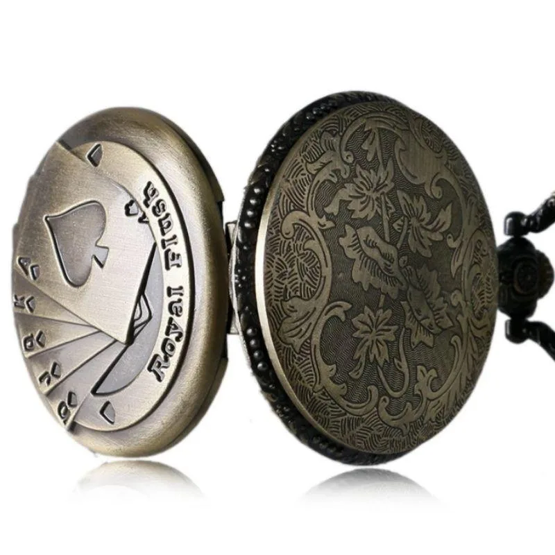 Ansicht 2 — Steampunk-Taschenuhr – Poker – Modell 2