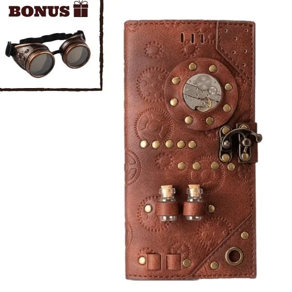 Ansicht 3 — Steampunk-Geldbörse