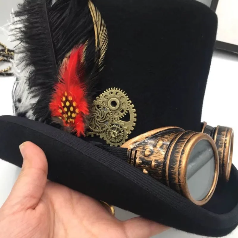 Ansicht 4 — Steampunk-Hut – Ada Lovelace