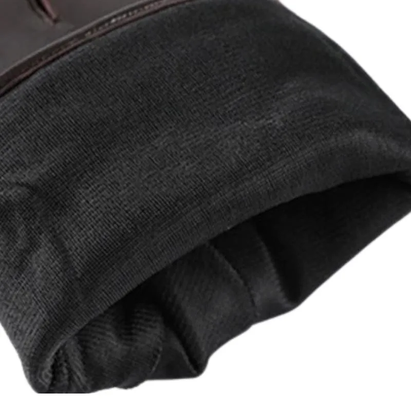 Ansicht 4 — Handschuh für Herren – aus Leder braun