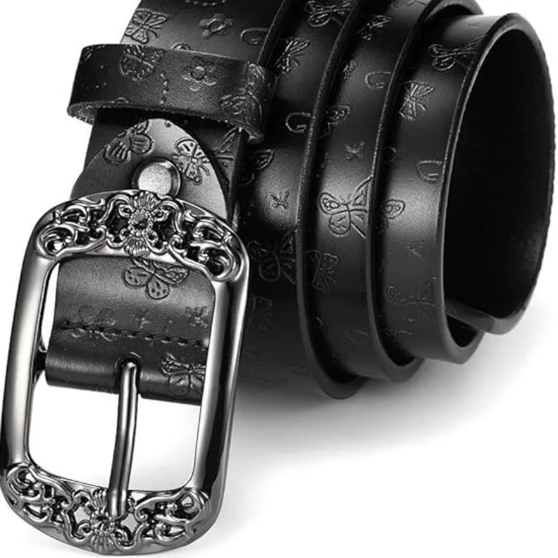 Ansicht 3 — Steampunk-Gürtel für Damen – Kunstleder