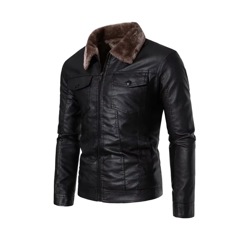 Ansicht 10 — Jacke für Herren – Fliegerstil Kragen Fell