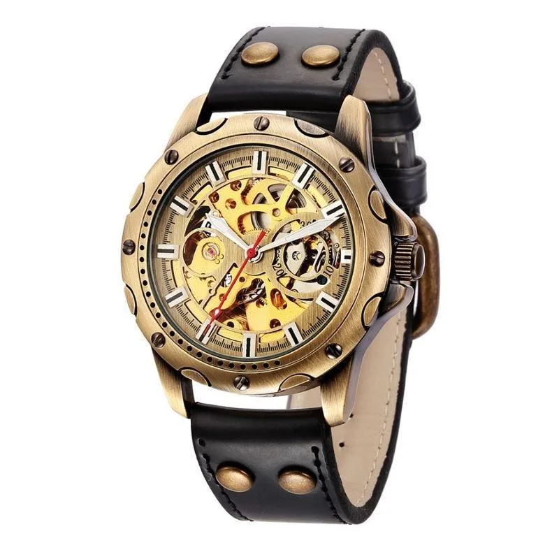 Ansicht 4 — Steampunk-Uhr – Zahnrad