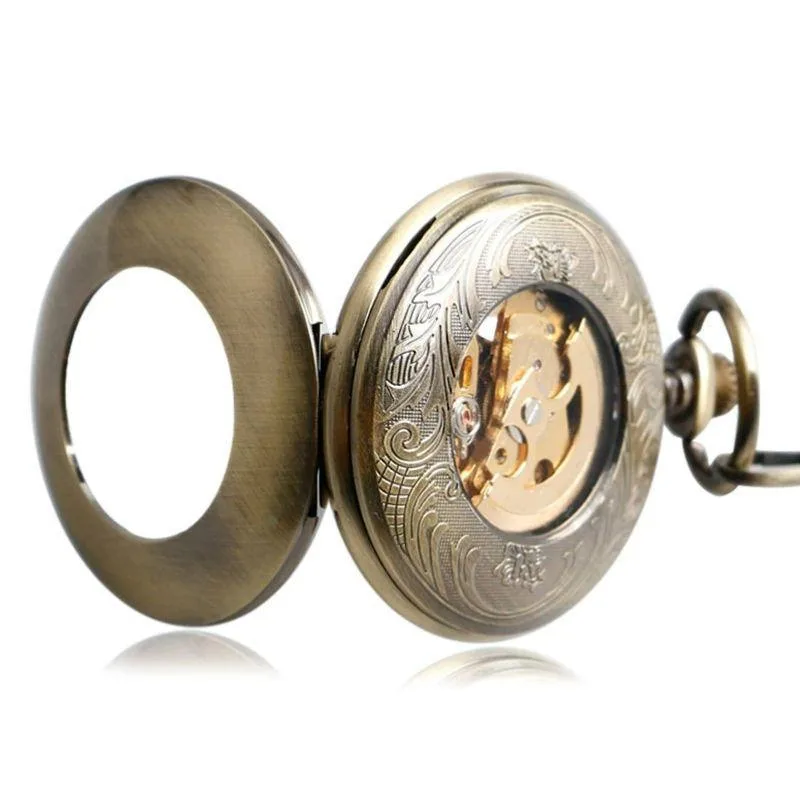 Ansicht 3 — Steampunk-Taschenuhr – (Box)