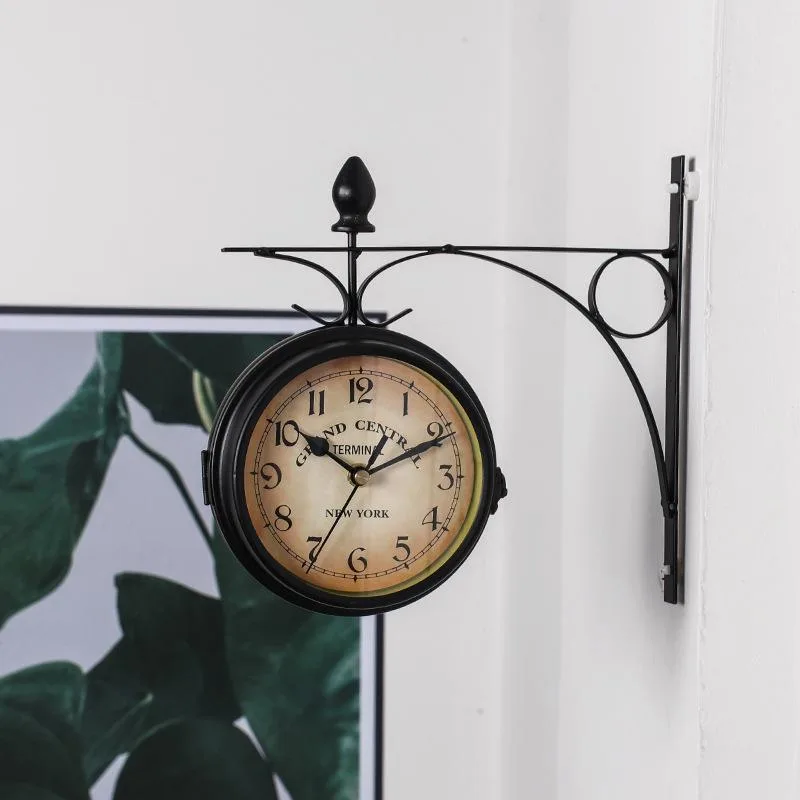 Ansicht 4 — Steampunk-Uhr – Stil Bahnhofsstil