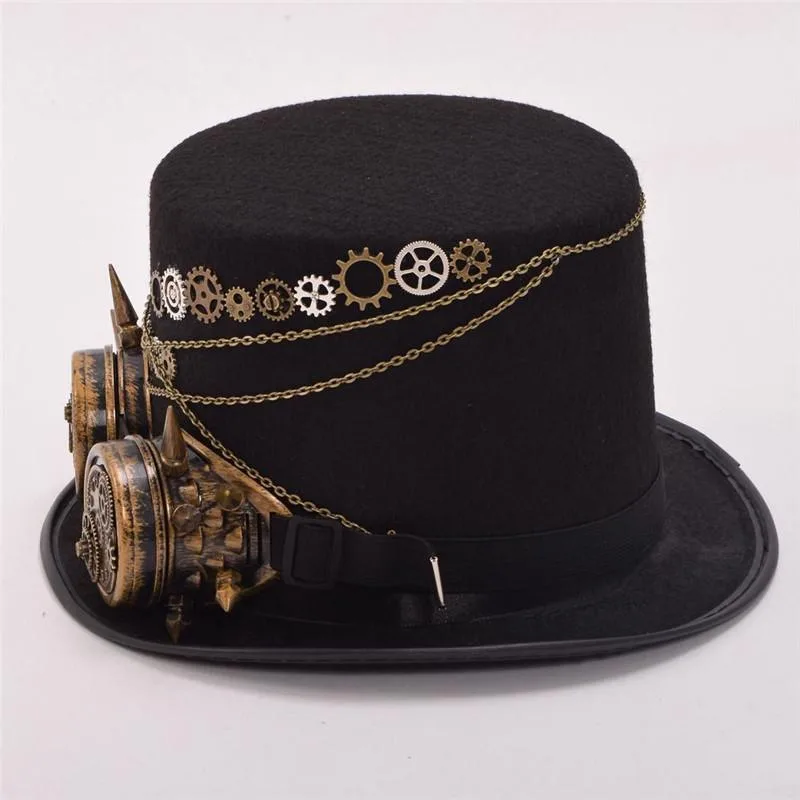 Ansicht 6 — Steampunk-Hut für Damen – Zylinder