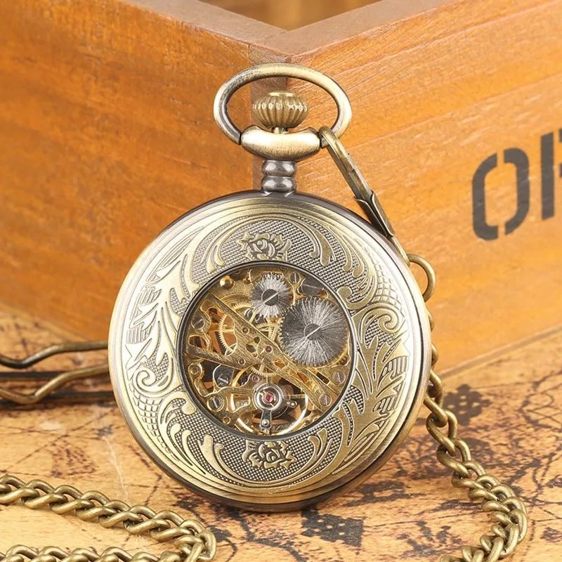 Ansicht 6 — Steampunk-Taschenuhr – Phönix